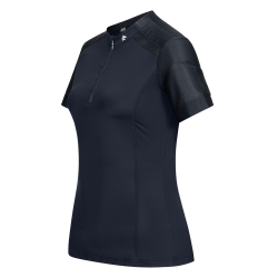 T-shirt zippé ELT fonctionnel Nancy Bleu profond