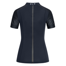 Functioneel ELT-rits-T-shirt Nancy Diepblauw Functioneel ELT-rits-T-shirt Nancy Diepblauw