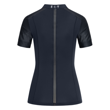 Functioneel ELT-rits-T-shirt Nancy Diepblauw Functioneel ELT-rits-T-shirt Nancy Diepblauw