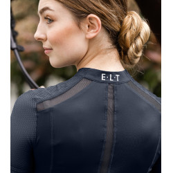 T-shirt zippé ELT fonctionnel Nancy Bleu profond