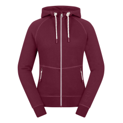 Sweatvest ELT Pamplona Fluweelrood