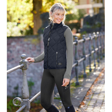 Lichte mouwloze jas ELT Meran Diepblauw