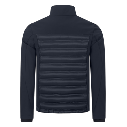 Veste mélange softshell ELT Missouri homme Bleu profond Veste mélange softshell ELT Missouri homme Bleu profond
