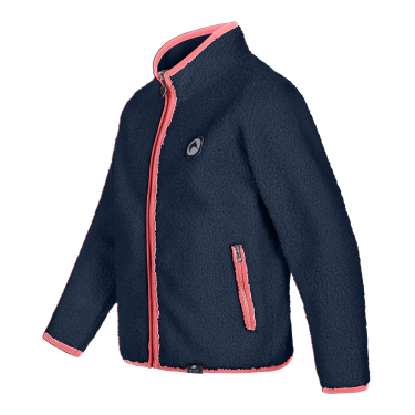 Veste polaire ELT Lucky Lana enfant Bleu nocturne / lucky heart