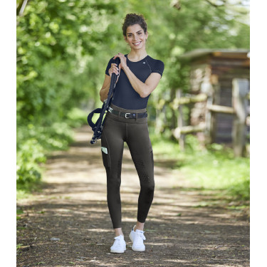 Legging ELT taille haute Hanna Boues Gris