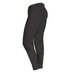 Pantalon d'équitation ELT Dahlia Silikon Boues Gris