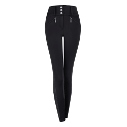 Pantalon d'équitation ELT Elisa taille haute mi-saison Noir Pantalon d'équitation ELT Elisa taille haute mi-saison Noir