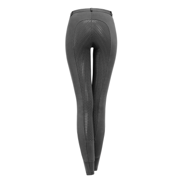 ELT Fun Sport kinderrijbroek met siliconen Asfalt Grijs