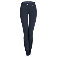 Pantalon d'équitation ELT Fun Sport silicone femme Bleu nocturne