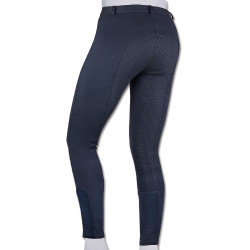 Pantalon d'équitation ELT Fun Sport silicone femme Bleu nocturne Pantalon d'équitation ELT Fun Sport silicone femme Bleu nocturne