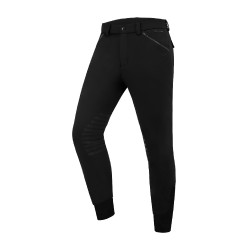 Pantalon d'équitation ELT Mailo grip genoux homme Noir Pantalon d'équitation ELT Mailo grip genoux homme Noir