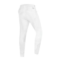 Pantalon d'équitation ELT Mailo grip genoux homme Blanc Pantalon d'équitation ELT Mailo grip genoux homme Blanc