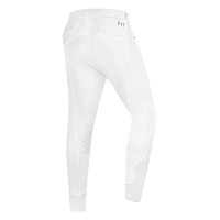 Pantalon d'équitation ELT Mailo grip genoux homme Blanc Pantalon d'équitation ELT Mailo grip genoux homme Blanc