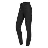Pantalon d'équitation ELT Maja Glam Curved taille haute Noir