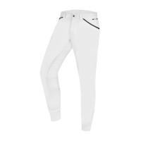 Pantalon d'équitation ELT Marc silicone homme Blanc