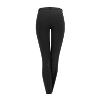 Pantalon d'équitation ELT Micro grip genoux Noir