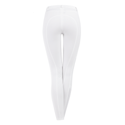 Pantalon d'équitation ELT Micro grip genoux Blanc Pantalon d'équitation ELT Micro grip genoux Blanc