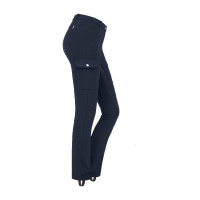Pantalon d'équitation ELT Micro Jodhpur Cargo silicone Bleu nocturne Pantalon d'équitation ELT Micro Jodhpur Cargo silicone Bleu nocturne