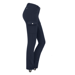 Pantalon d'équitation ELT Micro Jodhpur Cargo silicone
