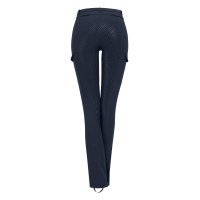 Pantalon d'équitation ELT Micro Jodhpur Cargo silicone Bleu nocturne