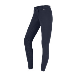 Pantalon d'équitation ELT Micro Sport silicone Bleu nocturne