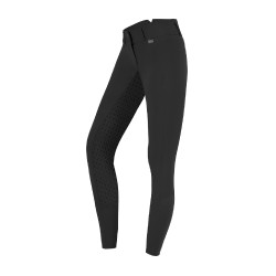 Pantalon d'équitation ELT Micro Sport silicone taille haute Noir Pantalon d'équitation ELT Micro Sport silicone taille haute Noir