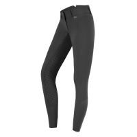 Pantalon d'équitation ELT Micro Sport silicone taille haute Noir