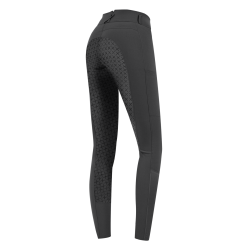 Pantalon d'équitation ELT Micro Sport silicone taille haute Asphalte Gris Pantalon d'équitation ELT Micro Sport silicone taille haute Asphalte Gris