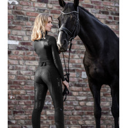 Pantalon d'équitation ELT Oktavia silicone Noir Pantalon d'équitation ELT Oktavia silicone Noir