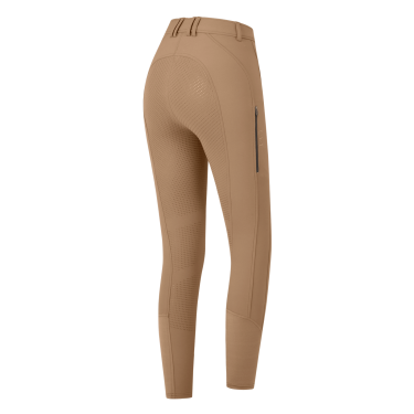 Pantalon d'équitation ELT Oktavia silicone Cappuccino Marron