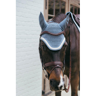 Bonnet Wellington Gevlochten Koord Kentucky Lichtblauw