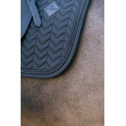 Tapis de selle Metal Chain Dressage Kentucky Noir