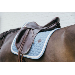 Tapis de selle Plaited Cord Dressage Kentucky Bleu clair