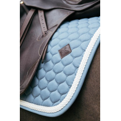 Tapis de selle Plaited Cord Dressage Kentucky Bleu clair