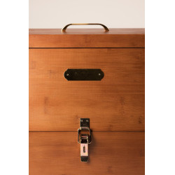 Set boite de pansage Show Grooming Deluxe by Kentucky Brun Marron