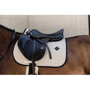 Tapis de selle Kentucky Softshell jumping Beige