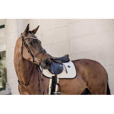 Tapis de selle Kentucky Softshell jumping Beige