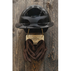 Helmhouder met Haak in Staal Grooming Deluxe by Kentucky Goud Helmhouder met Haak in Staal Grooming Deluxe by Kentucky Goud