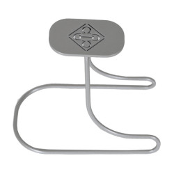 Porte Casque en Acier Grooming Deluxe by Kentucky Argent