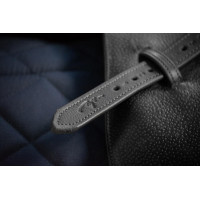 Etrivières en Cuir Soft Premium Dy'on Noir