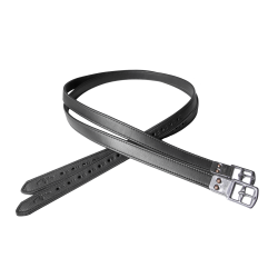 Etrivières en Cuir Soft Premium Dy'on Noir