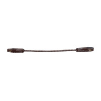 Ronde gevlochten frontriem Dy'on D collectie Bruin Ronde gevlochten frontriem Dy'on D collectie Bruin