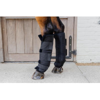 Achterste stalgamaschen PROtect Classic Kentucky Zwart Achterste stalgamaschen PROtect Classic Kentucky Zwart