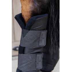 Achterste stalgamaschen PROtect Classic Kentucky Zwart