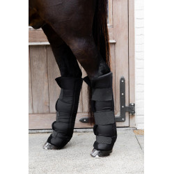 Lange achterste PROtect-stalbeschermers Kentucky Zwart