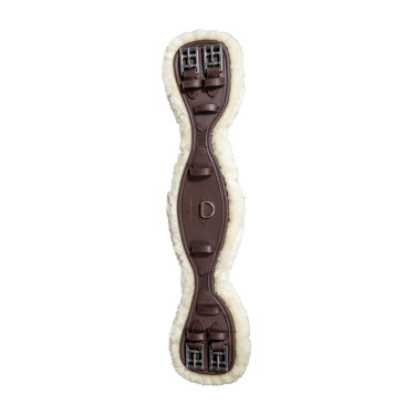 Sangle Courte Anatomique mouton Kentucky Marron