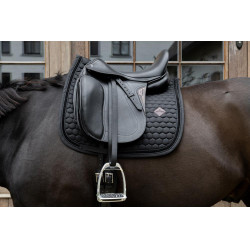 Tapis de Selle Glitter Band Dressage Kentucky Noir