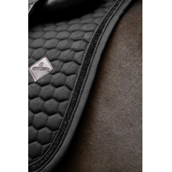 Tapis de Selle Glitter Band Dressage Kentucky Noir