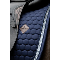 Tapis de Selle Glitter Band Dressage Kentucky Marine Bleu marine