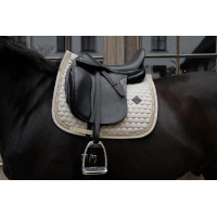 Tapis de Selle Glitter Band Dressage Kentucky Beige